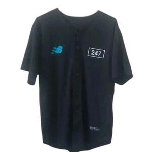 New Balance Baseball Jersey Black